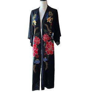Flying Tomato Duster Long Cardigan -- M/L